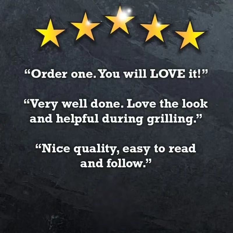 🔥🔥New Year 70% Off--🍖Magnetic Meat Smoking Guide - Butcher Block