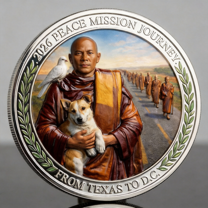 🏆New Year 70% OFF -  2026 Peace Mission Journey Commemorative Coin