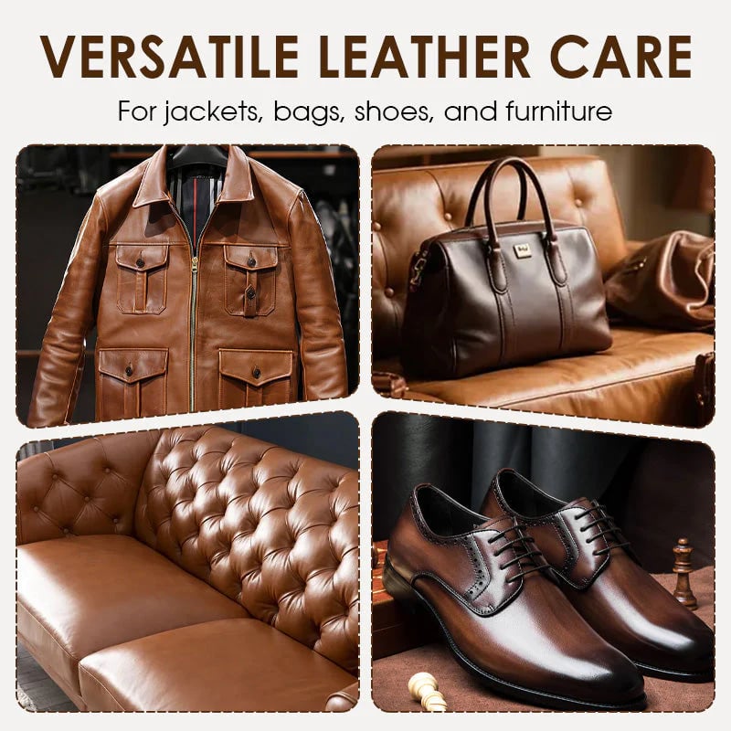 LAST DAY 70% OFF🔥2-in-1 Leather Cleaner and Conditioner