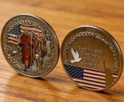 🏆New Year 70% OFF -  2026 Peace Mission Journey Commemorative Coin