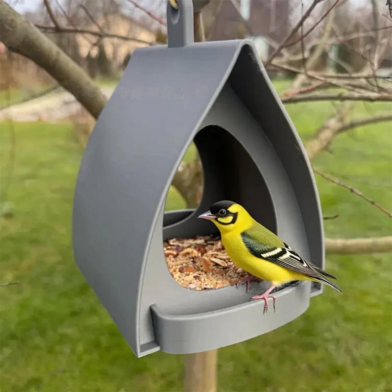 🔥🔥New Year 70% Off--⏰Hanging Bird Feeder for Garden with Roof🐦